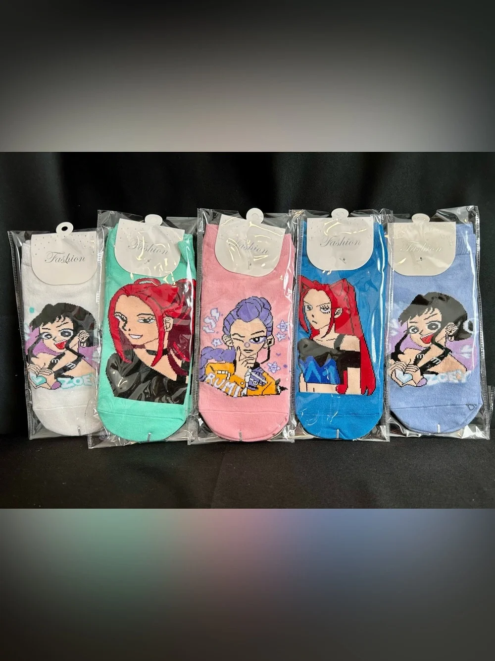 K-Pop Crew Socks - 5 pairs